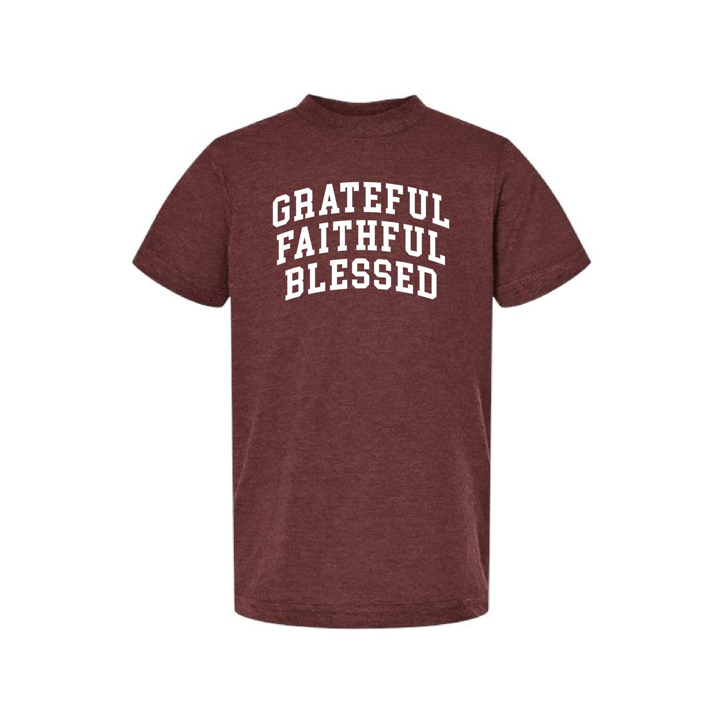 Grateful Faithful Blessed - Youth T-shirt