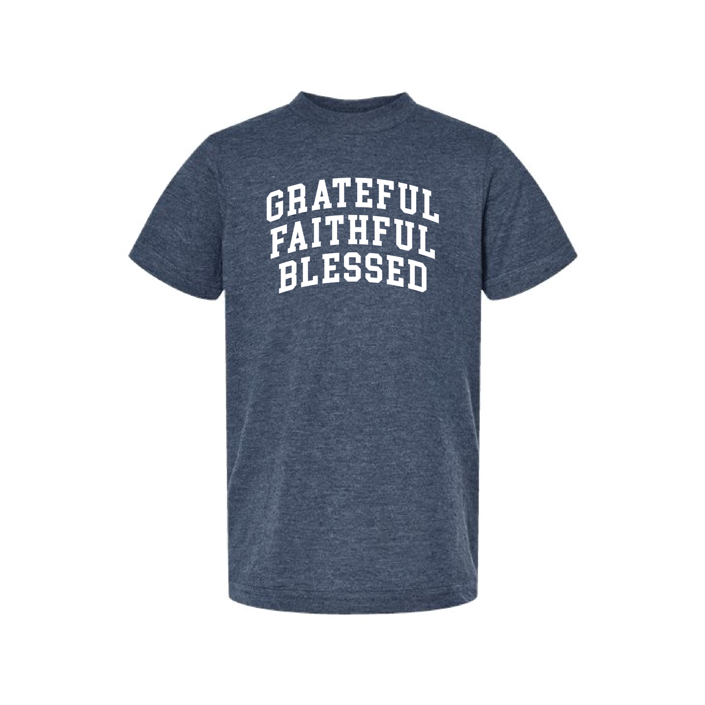 Grateful Faithful Blessed - Youth T-shirt